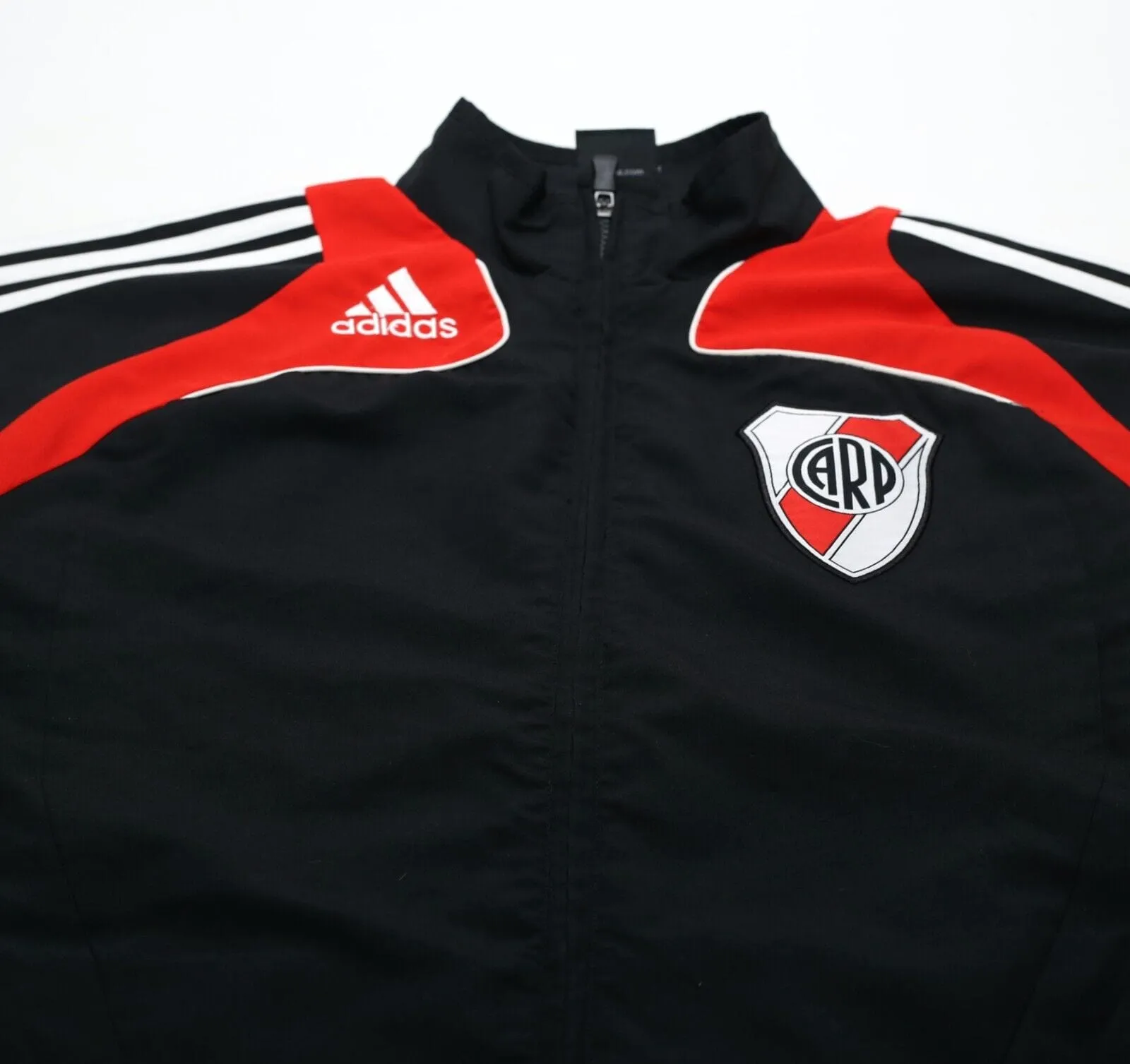 2008/09 River Plate Vintage adidas Football Track Top Jacket (M)
