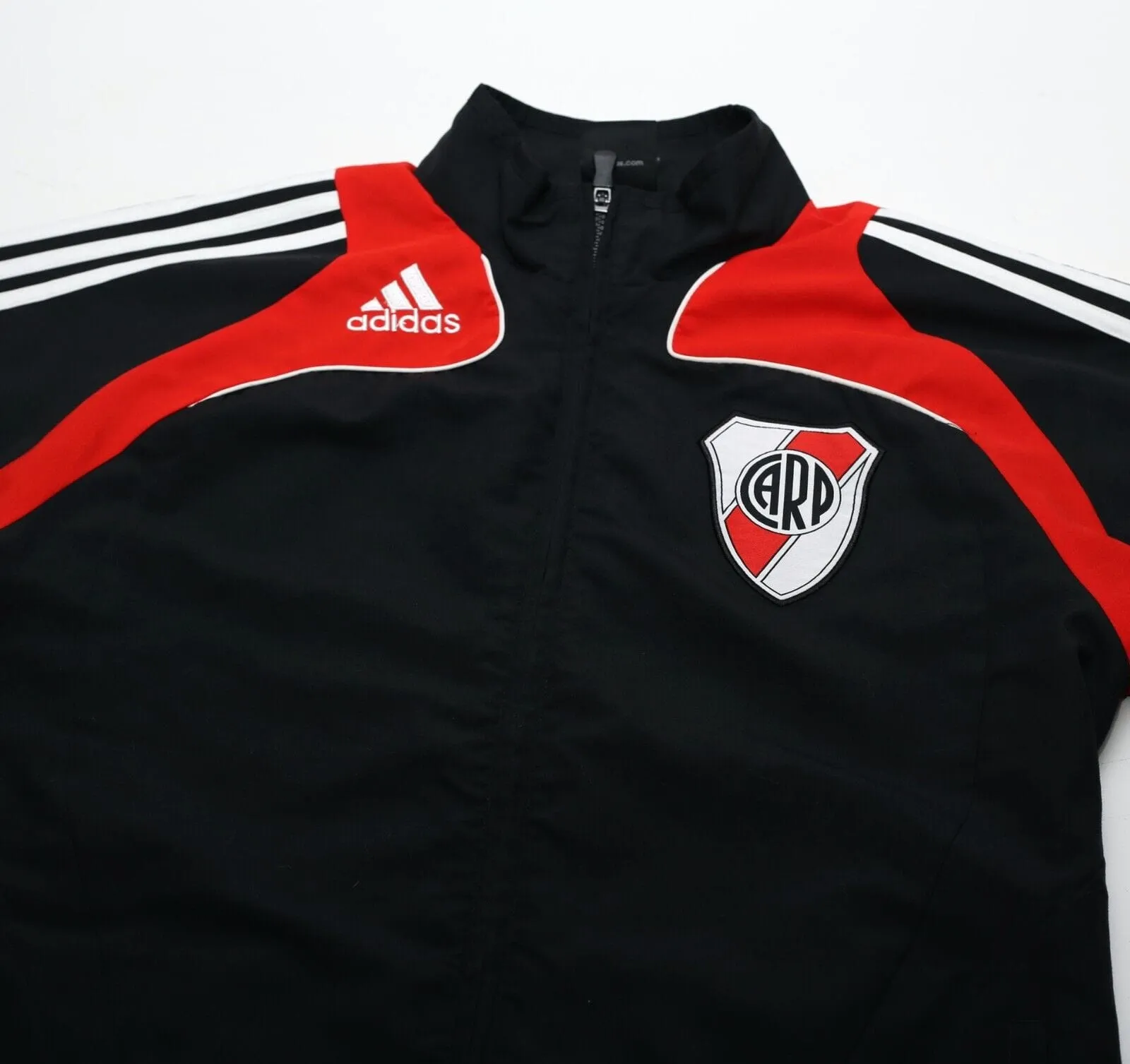 2008/09 River Plate Vintage adidas Football Track Top Jacket (M)