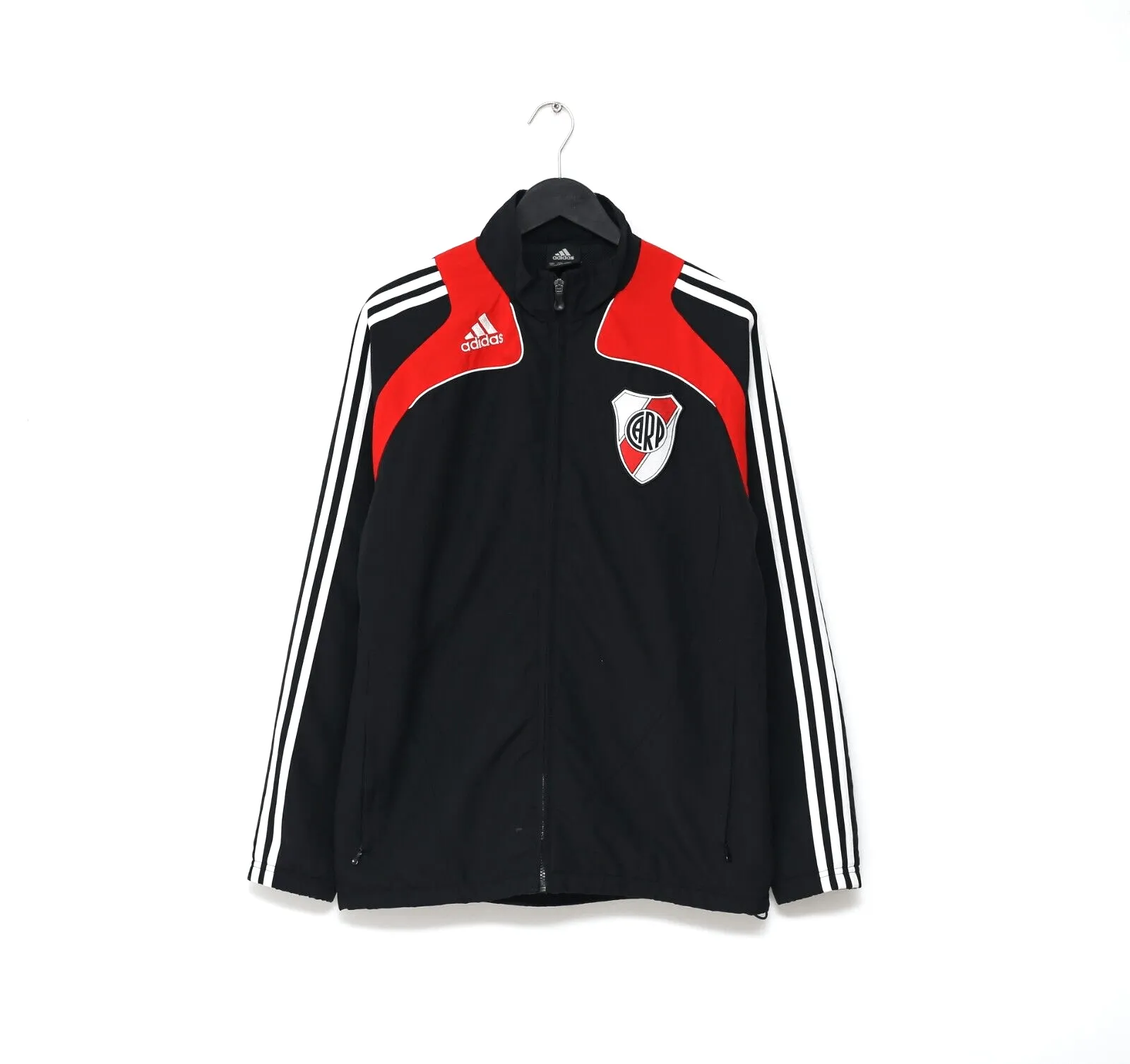 2008/09 River Plate Vintage adidas Football Track Top Jacket (M)