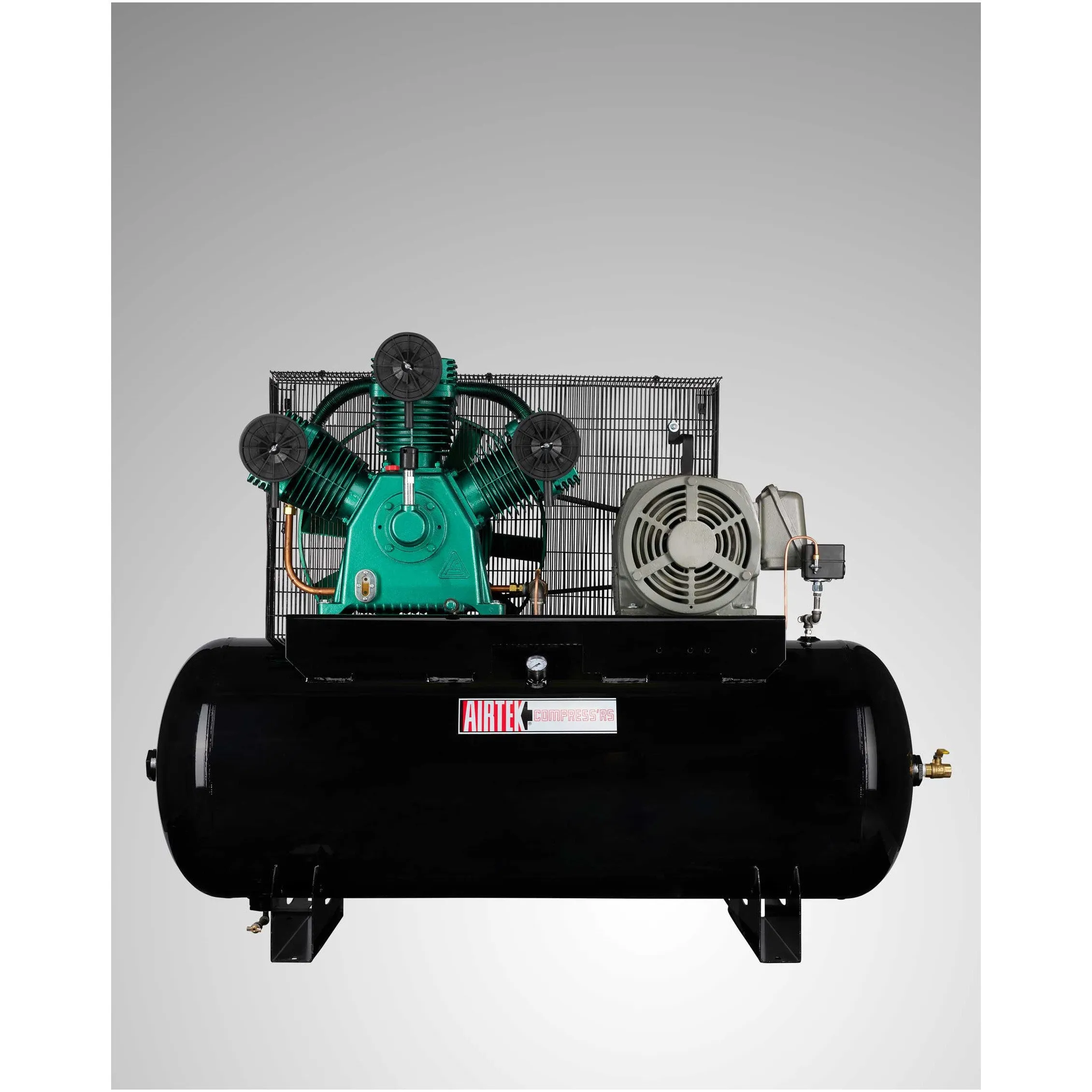 7.5 HP 120 Gallons Double Stage Horizontal Electric Industrial Air Compressor