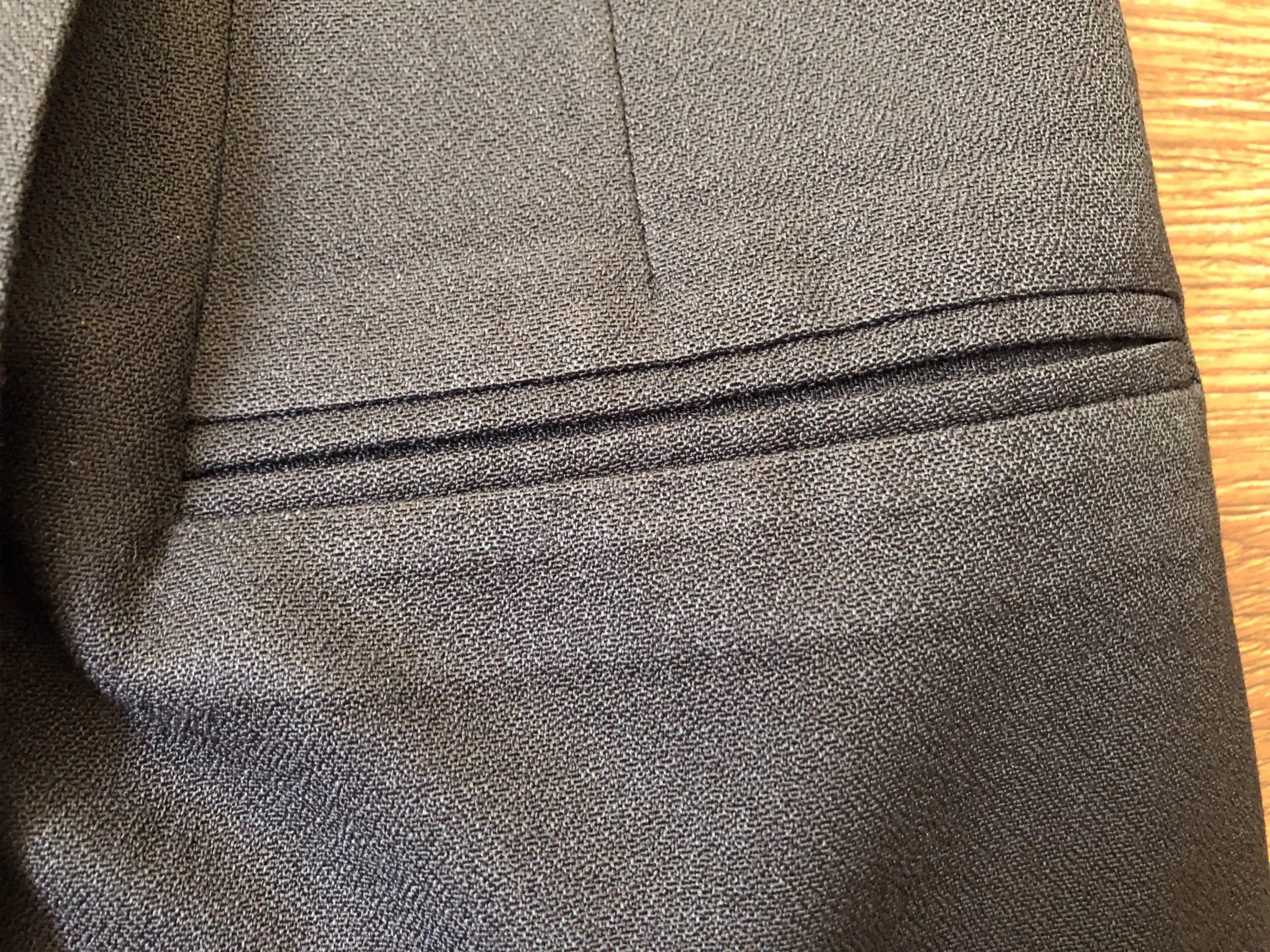 '90s Sleeveless Longline Blazer with Gold Buttons Dark Academia by Lois Snyder for Dani Max