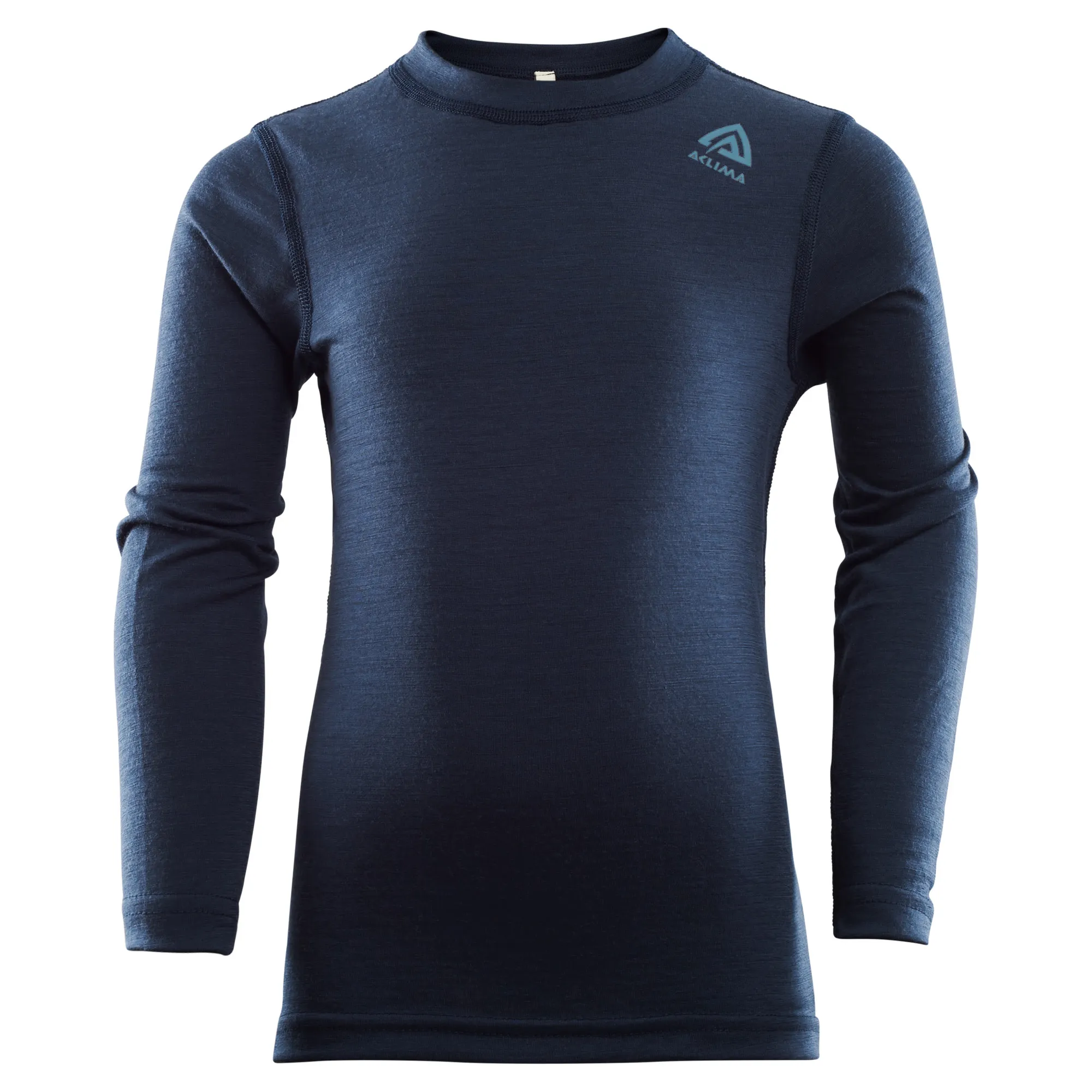 Aclima Kids&#x27; LightWool Crew Neck  Navy Blazer | Buy Aclima Kids&#x27; LightWool Crew Neck  Navy Blazer here | Outnorth