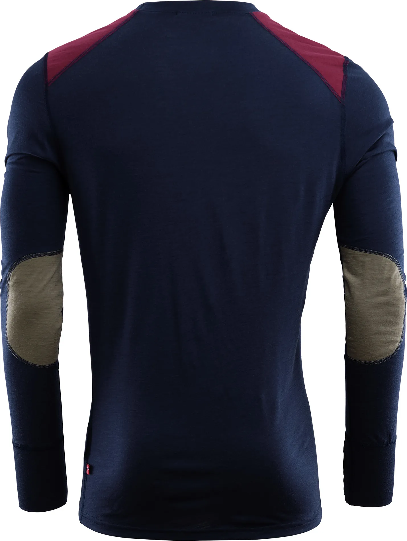 Aclima LightWool Reinforced Crew Neck Man Navy Blazer/Ranger Green/Zinfandel | Buy Aclima LightWool Reinforced Crew Neck Man Navy Blazer/Ranger Green/Zinfandel here | Outnorth