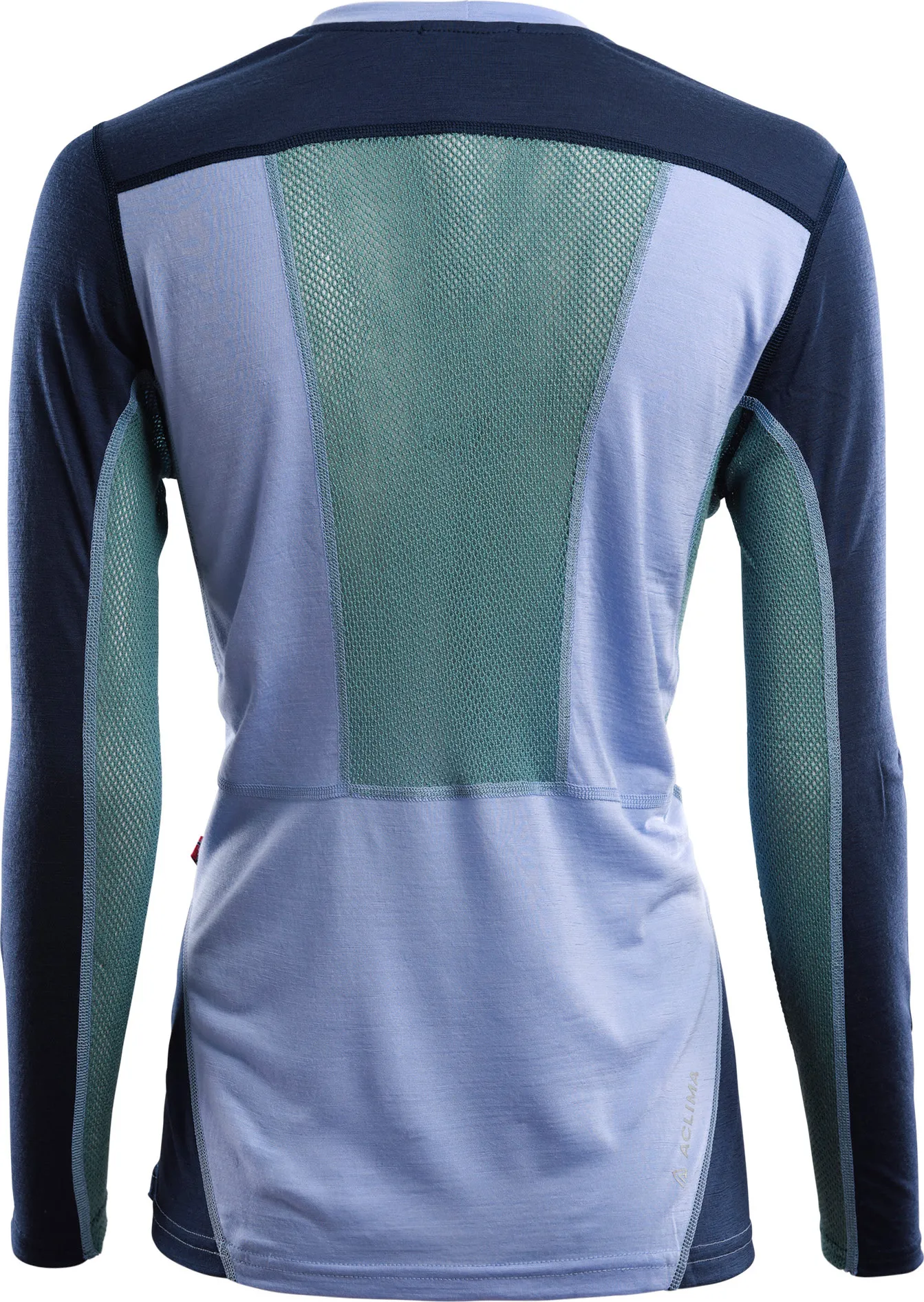 Aclima LightWool Sports Shirt Woman Purple Impression/Navy Blazer/North Atlantic | Buy Aclima LightWool Sports Shirt Woman Purple Impression/Navy Blazer/North Atlantic here | Outnorth