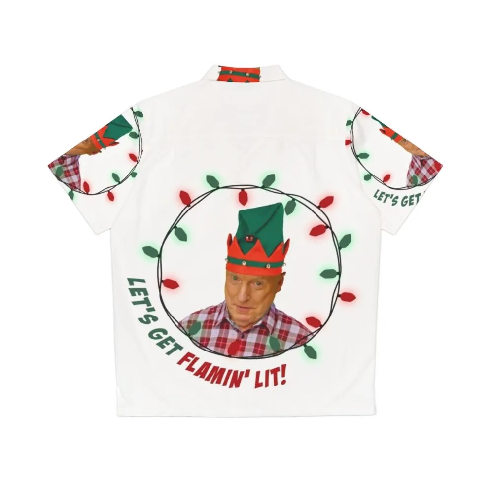 Alf Elf Hawaiian Shirt - Festive Holiday Apparel