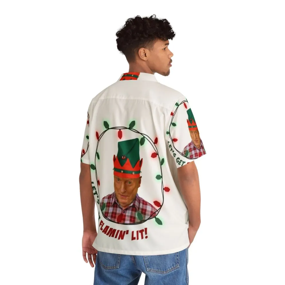 Alf Elf Hawaiian Shirt - Festive Holiday Apparel