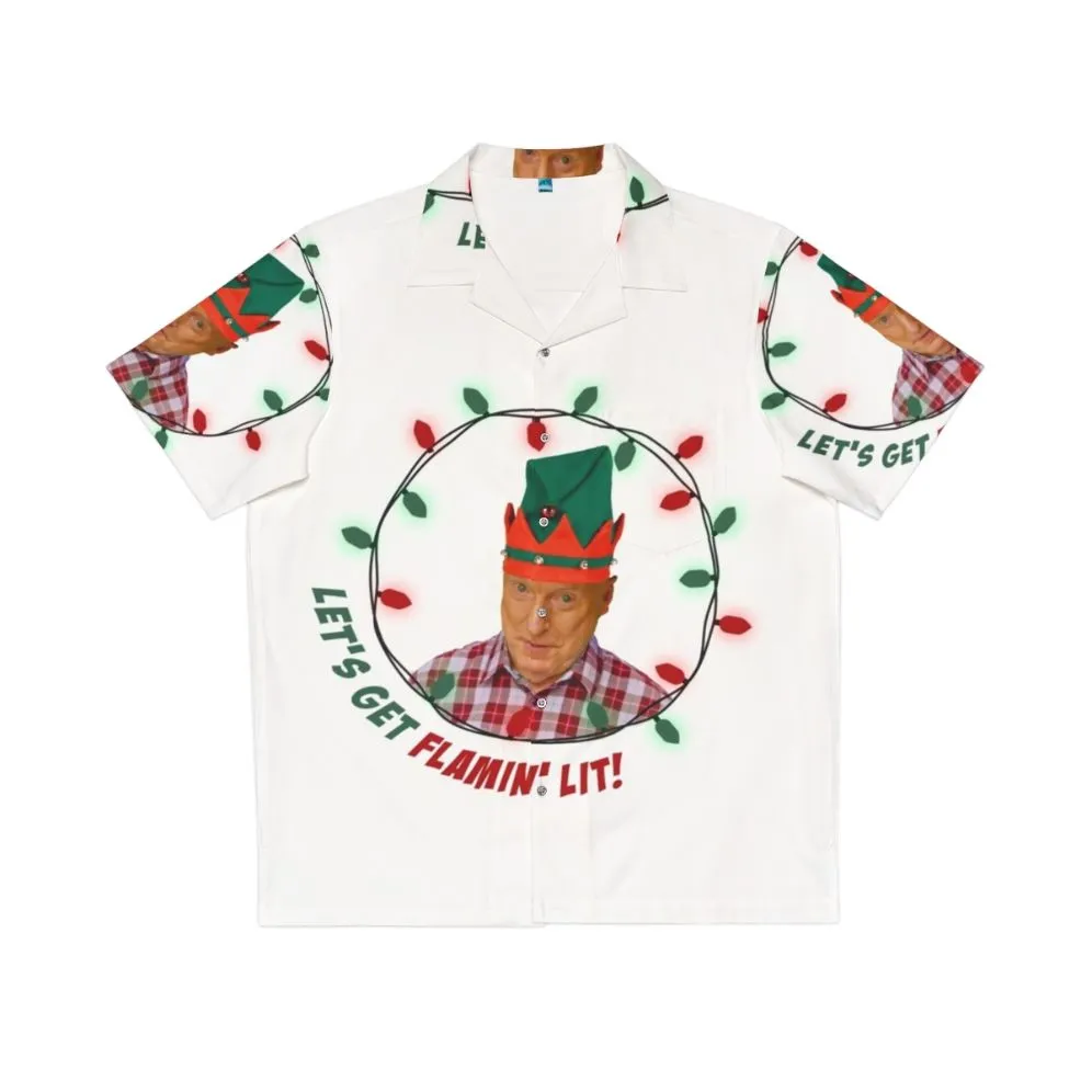 Alf Elf Hawaiian Shirt - Festive Holiday Apparel