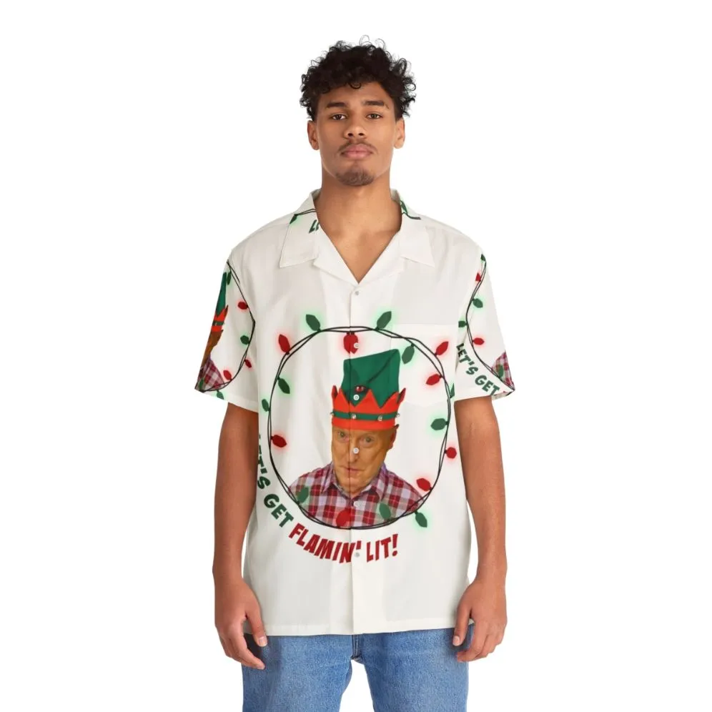 Alf Elf Hawaiian Shirt - Festive Holiday Apparel