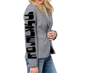 Am Israel Chai Plaid Blazer