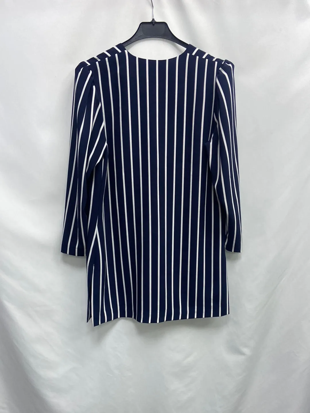 AN&BE. Vestido/blazer rayas T.m