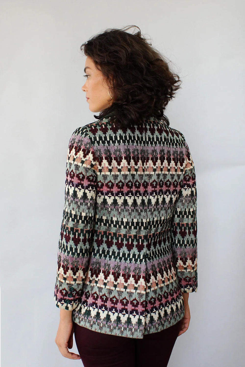 Anne Klein 70s Tapestry Blazer