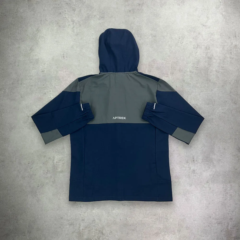 Aptrek Crux Track Jacket Navy/Grey