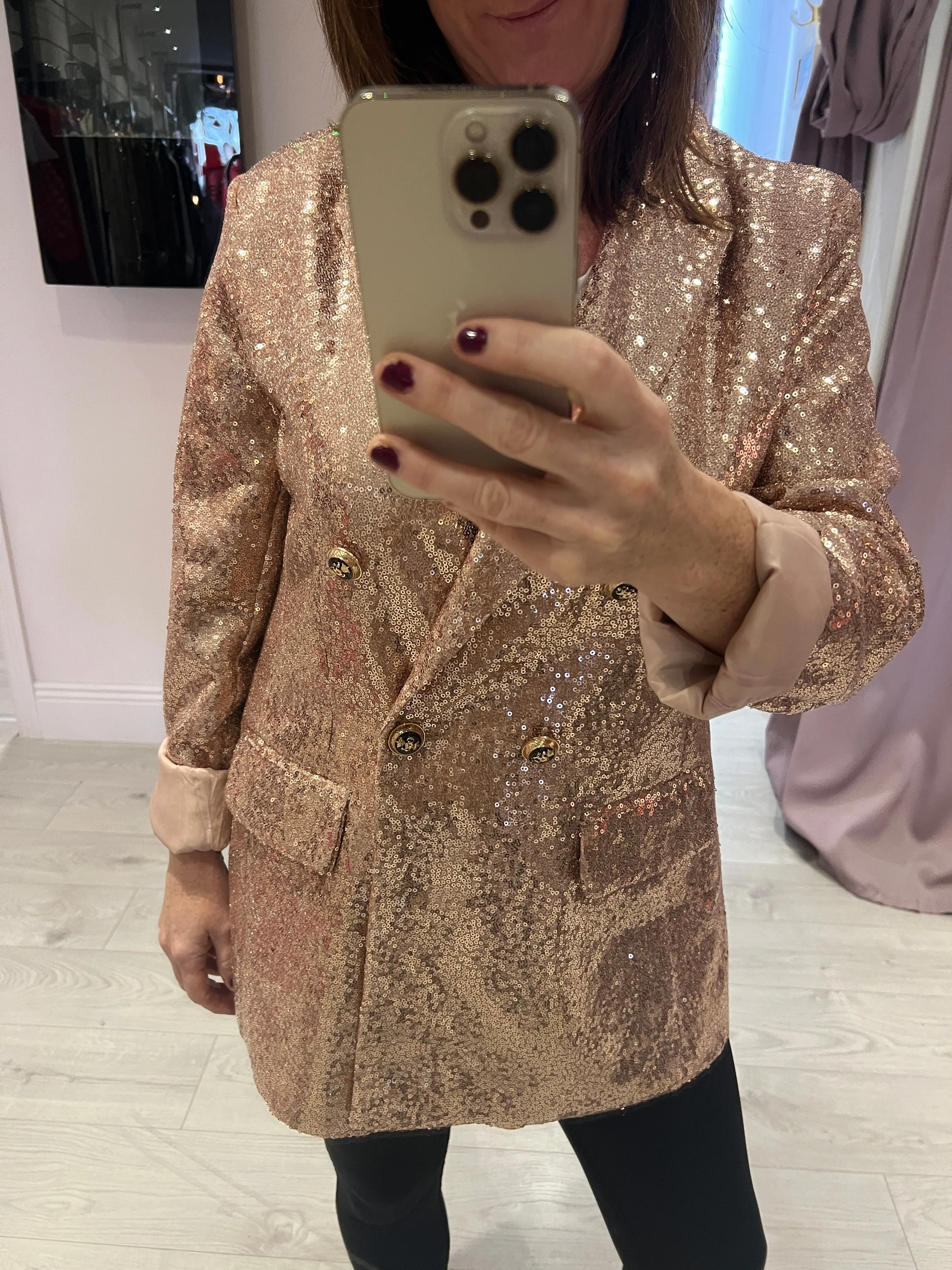 Azari Sequin Blazer
