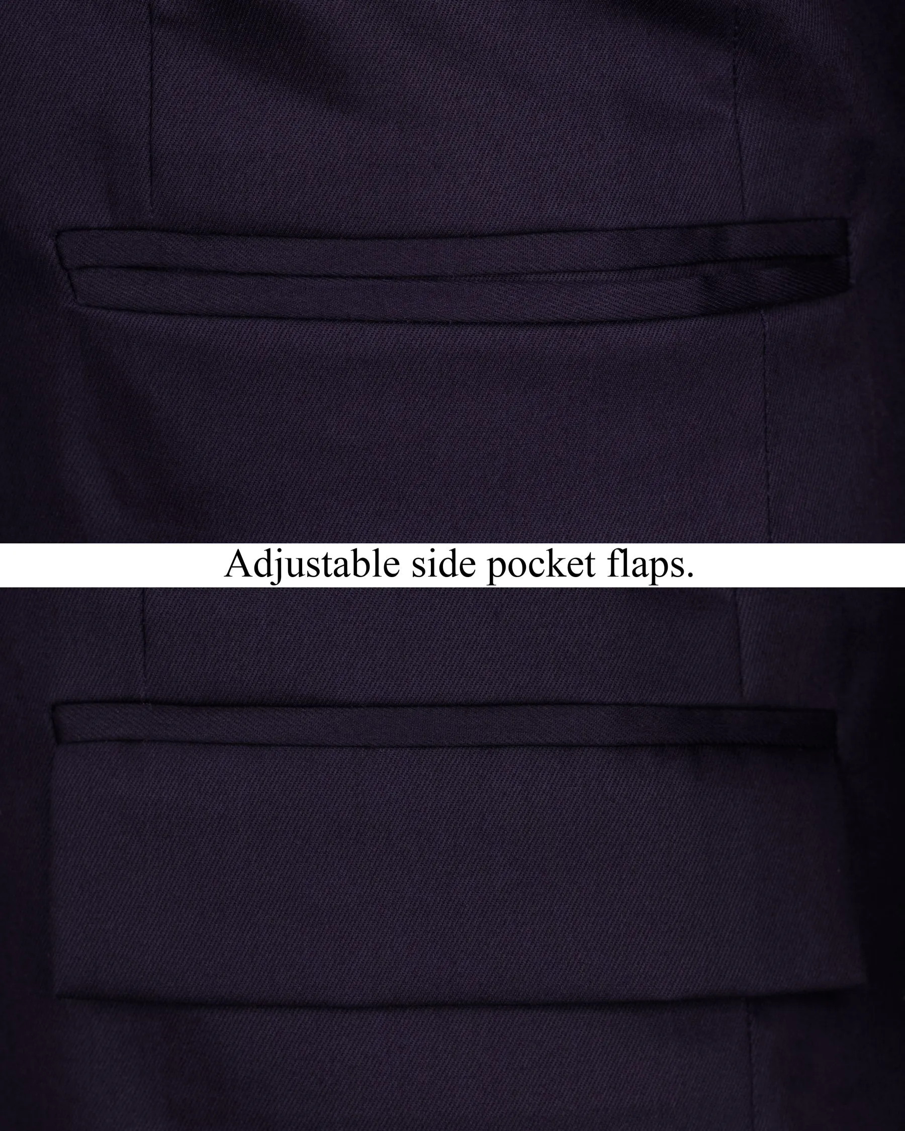 Baltic Sea Cross Placket Premium Cotton Bandhgala Suit