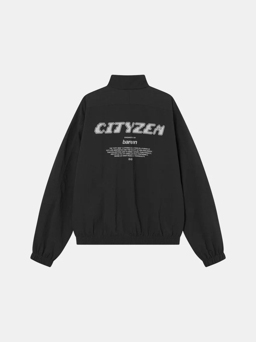 Bayley Track Jacket Black