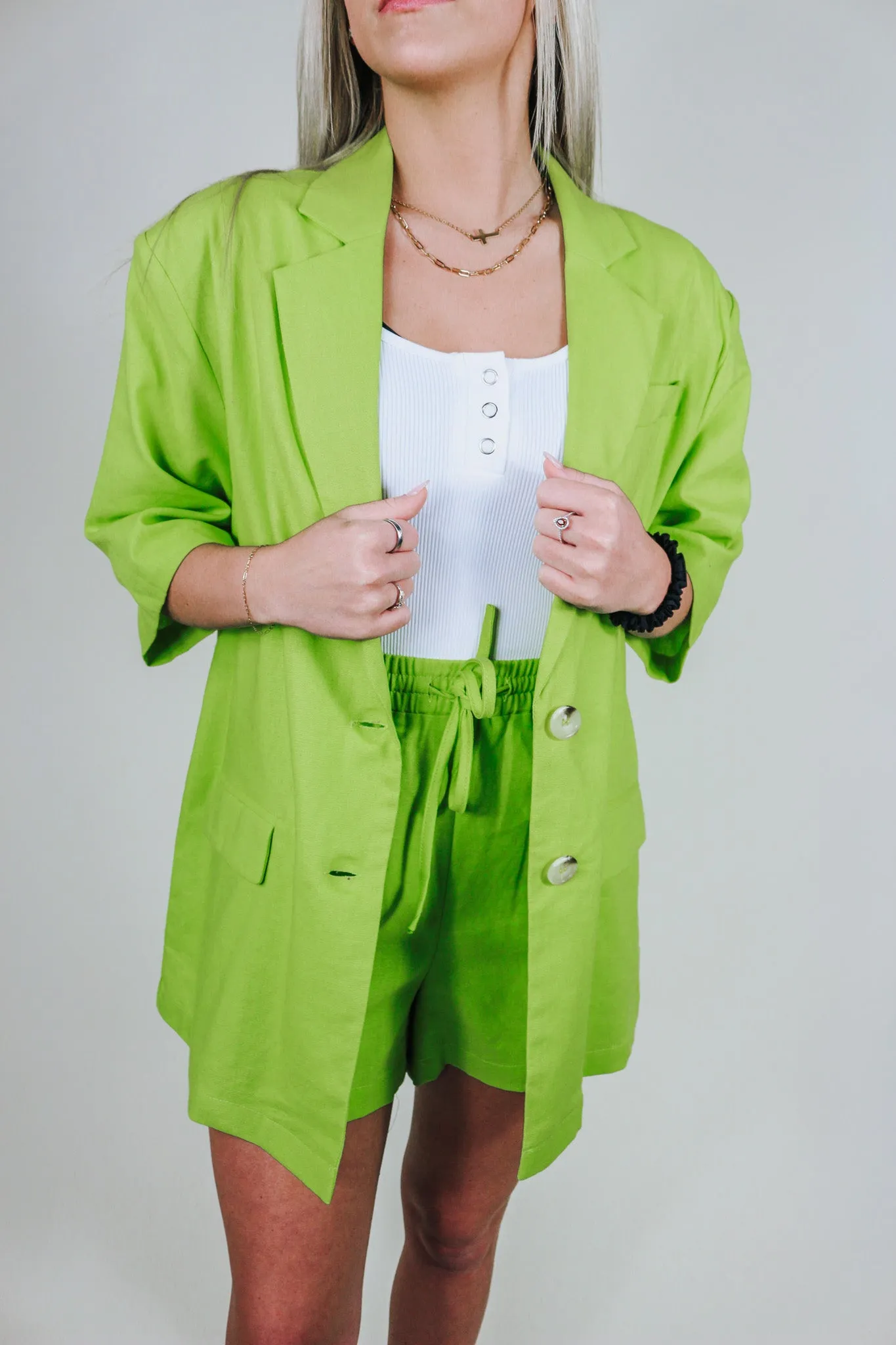 Beachside Fun Lime Blazer