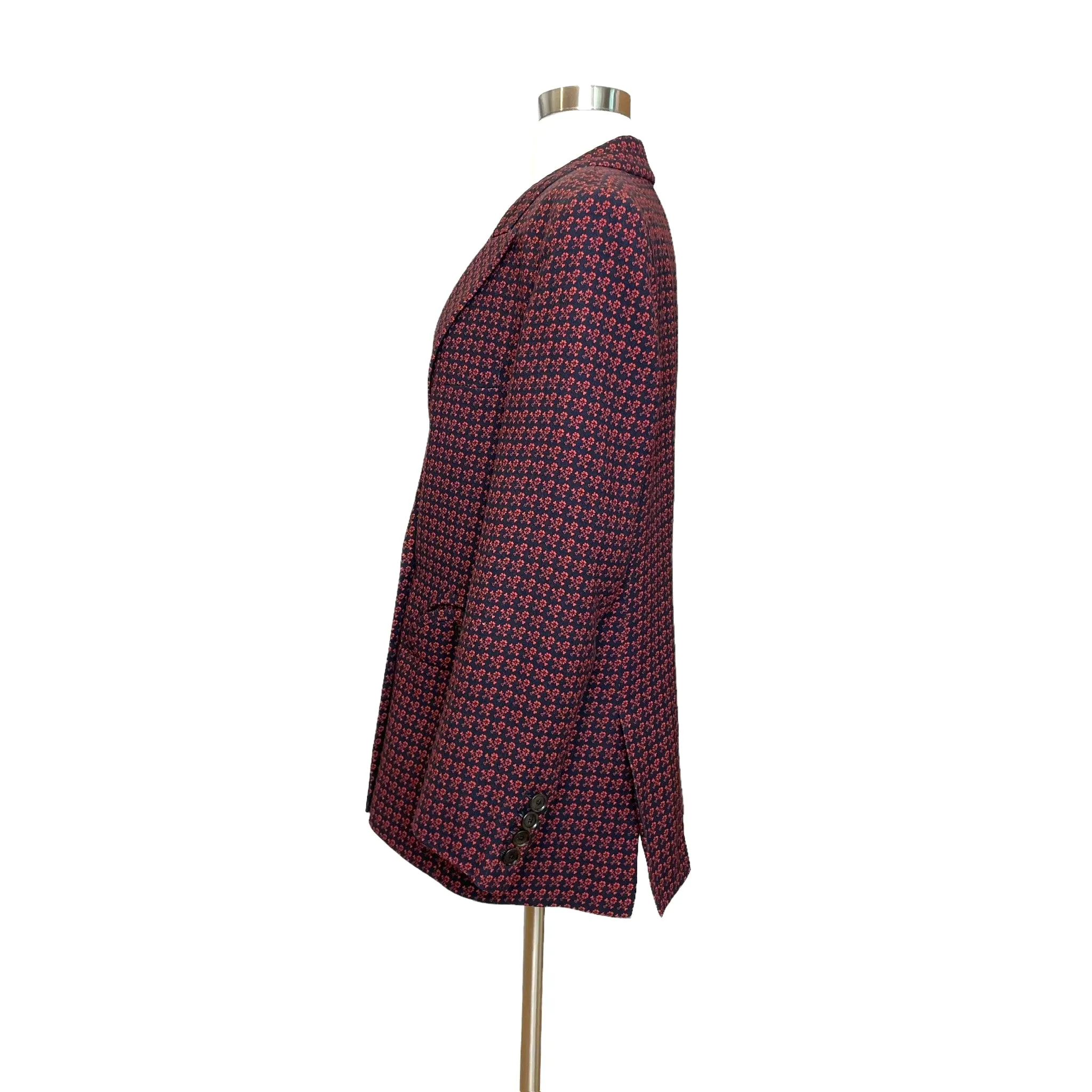 Black & Red Blazer - M