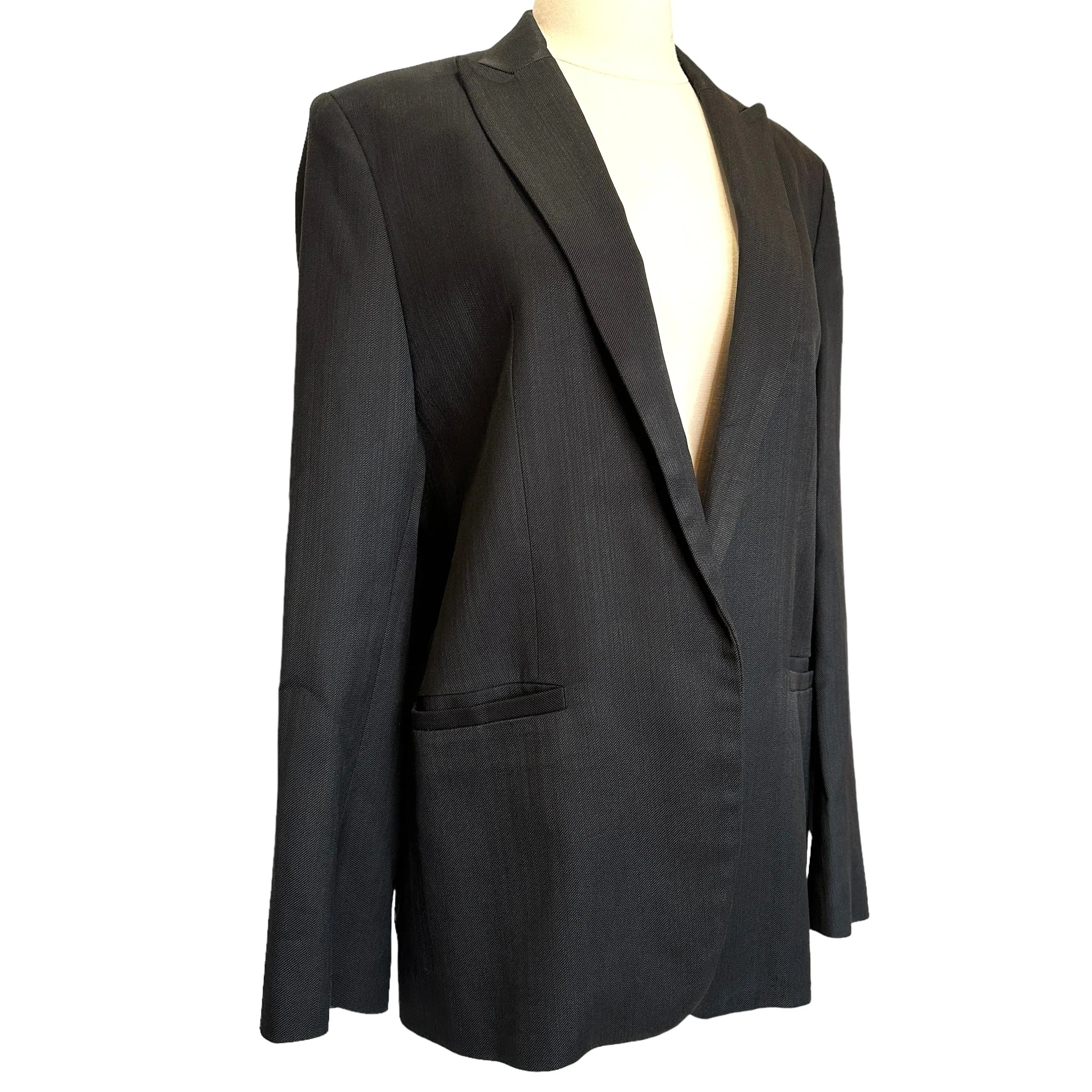 Black Oversized Blazer - S