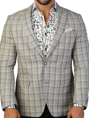 Blazer Beethoven Italy Brown Grey