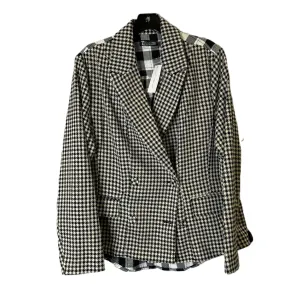 Blazer By New York And Co In Black & White, Size: L