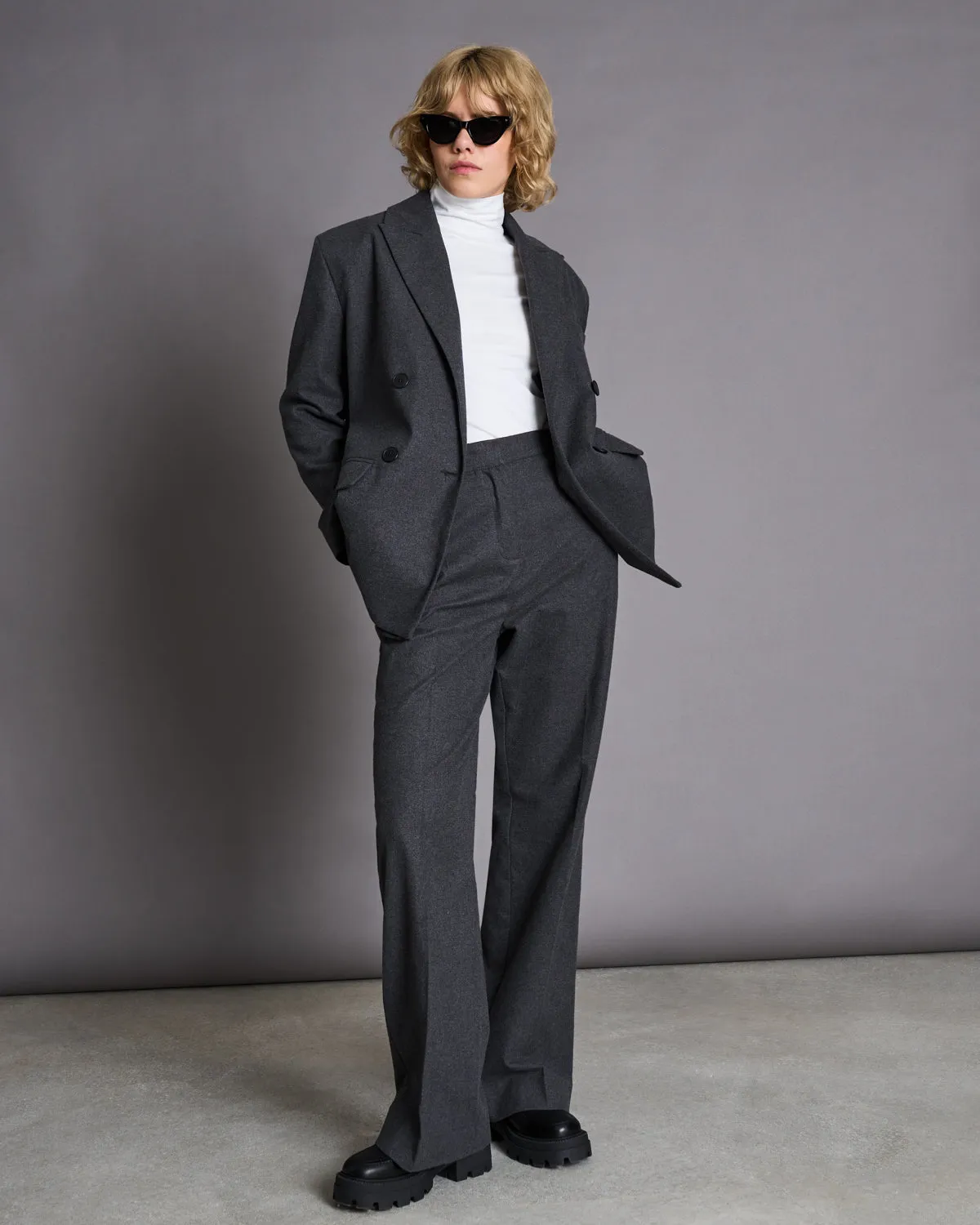 BLAZER GWEN DARK GREY