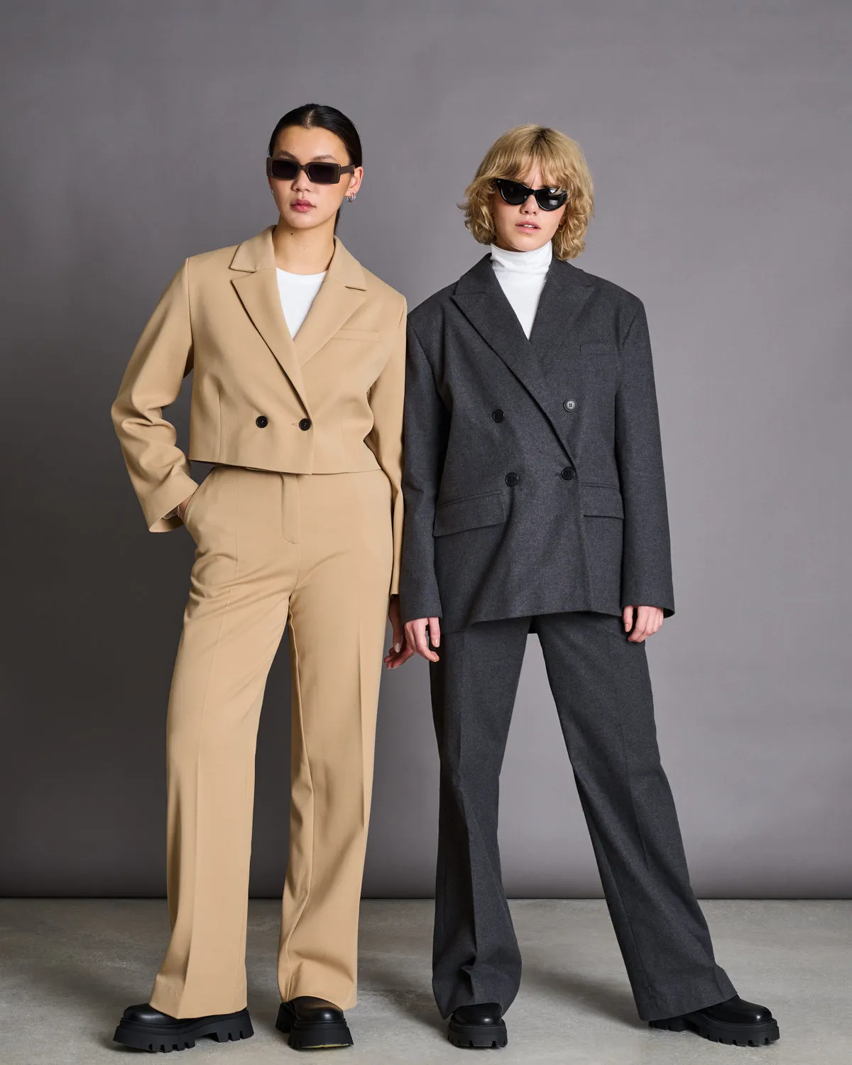 BLAZER GWEN DARK GREY