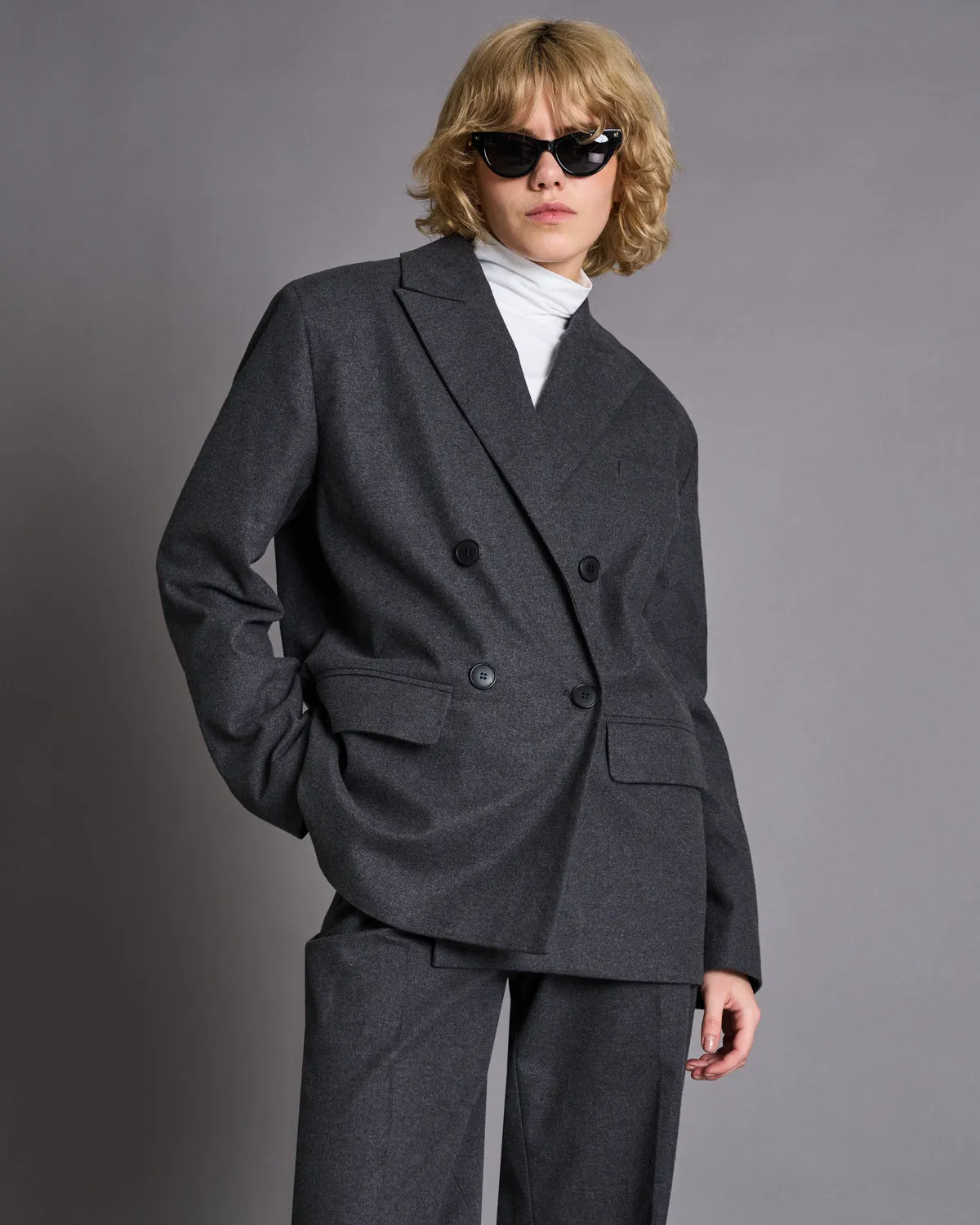BLAZER GWEN DARK GREY