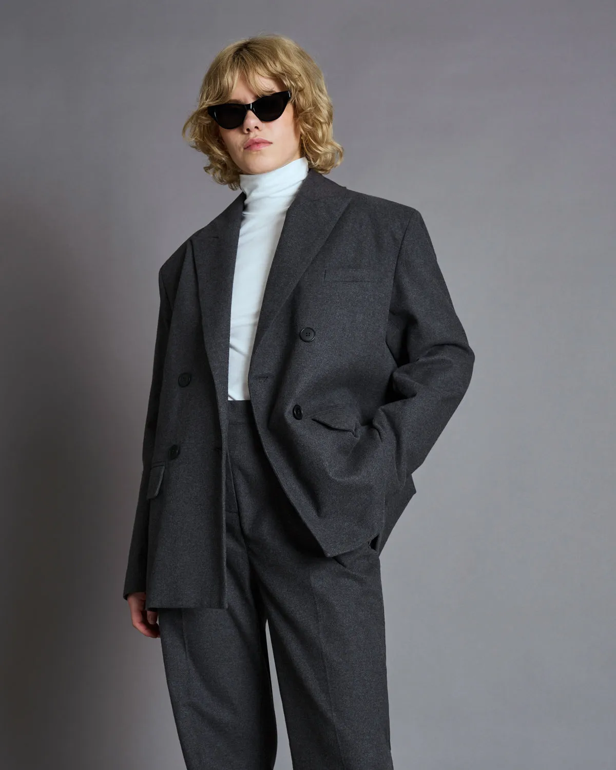BLAZER GWEN DARK GREY