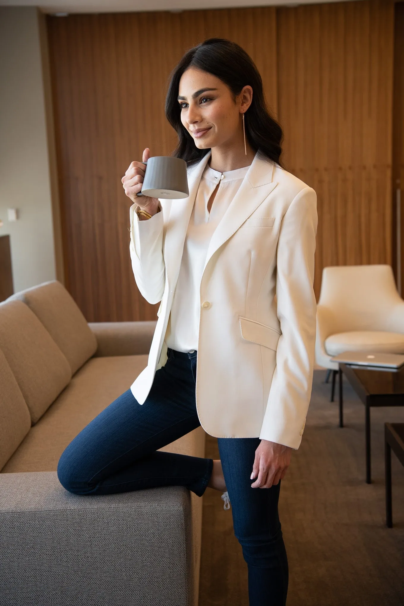 Blazer - Ivory