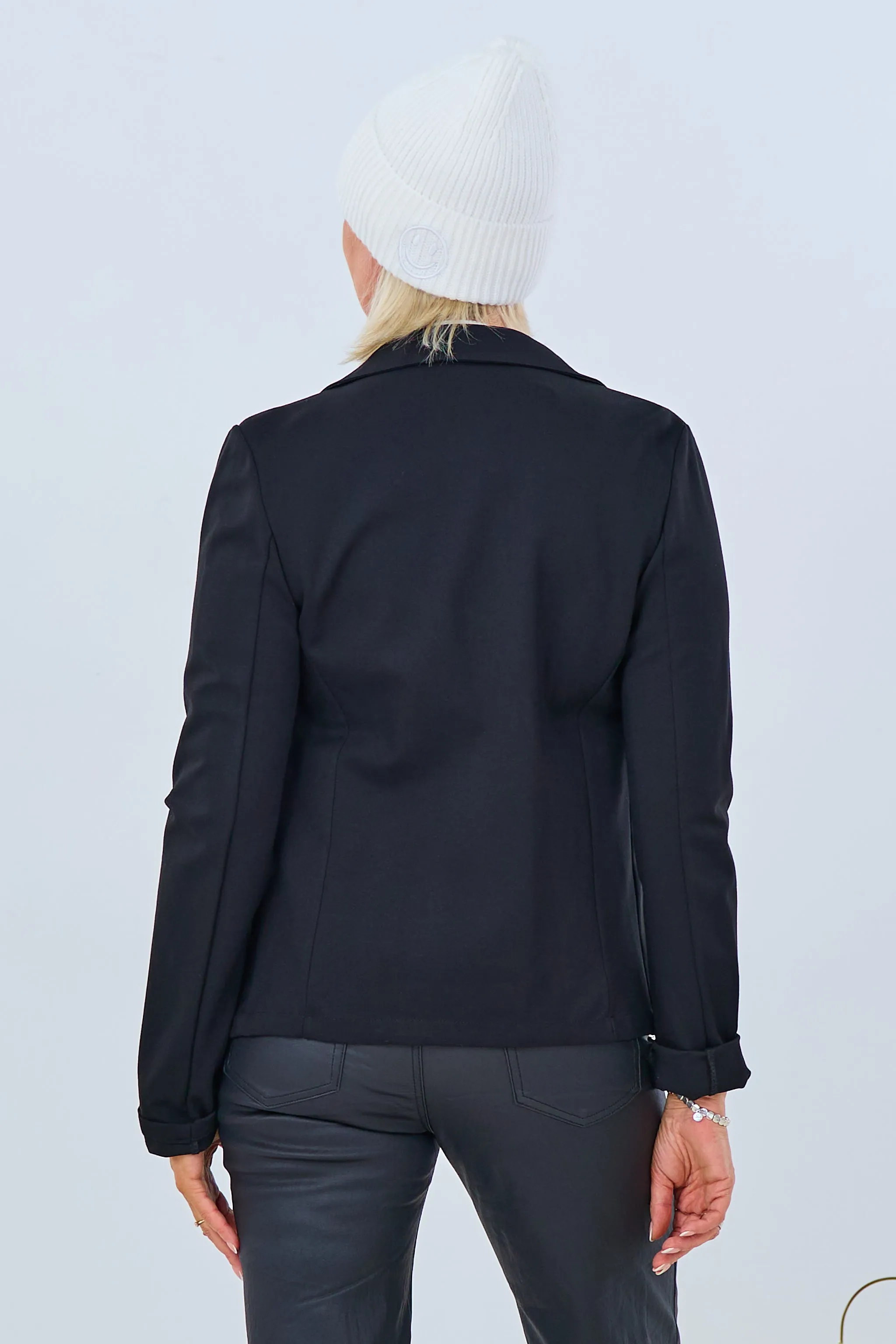 Blazer kurz, schwarz