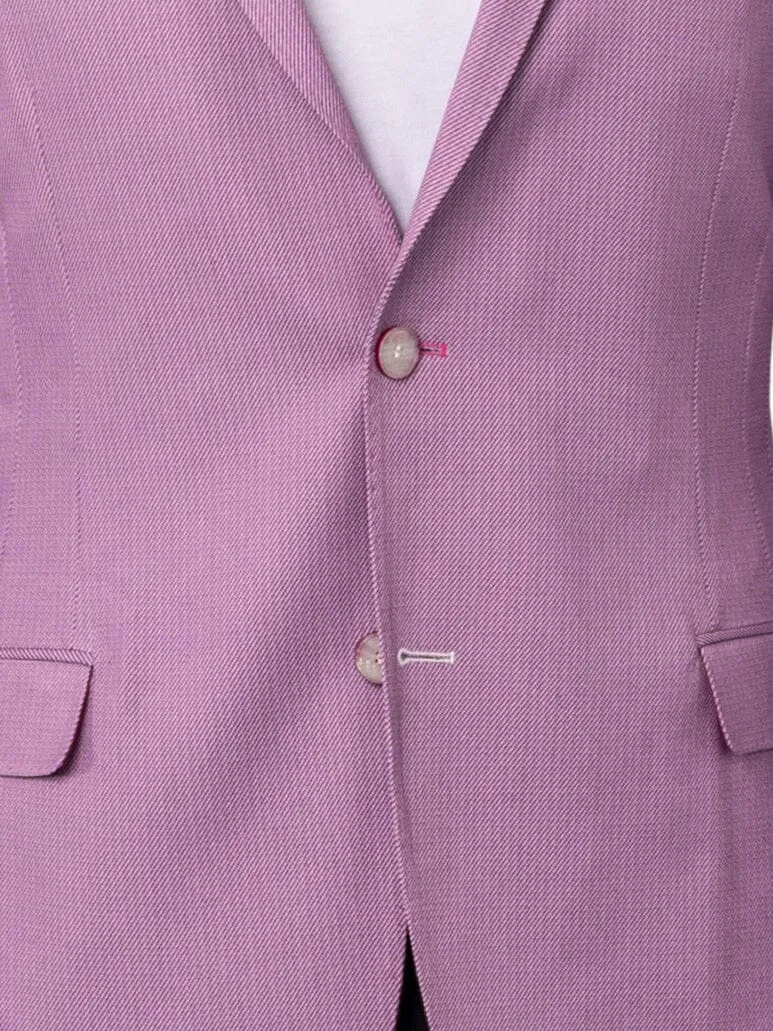 Blazer Unconstructed Descartes Oxford Purple