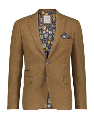 Bruine blazer | A fish named Fred blazer camel structure