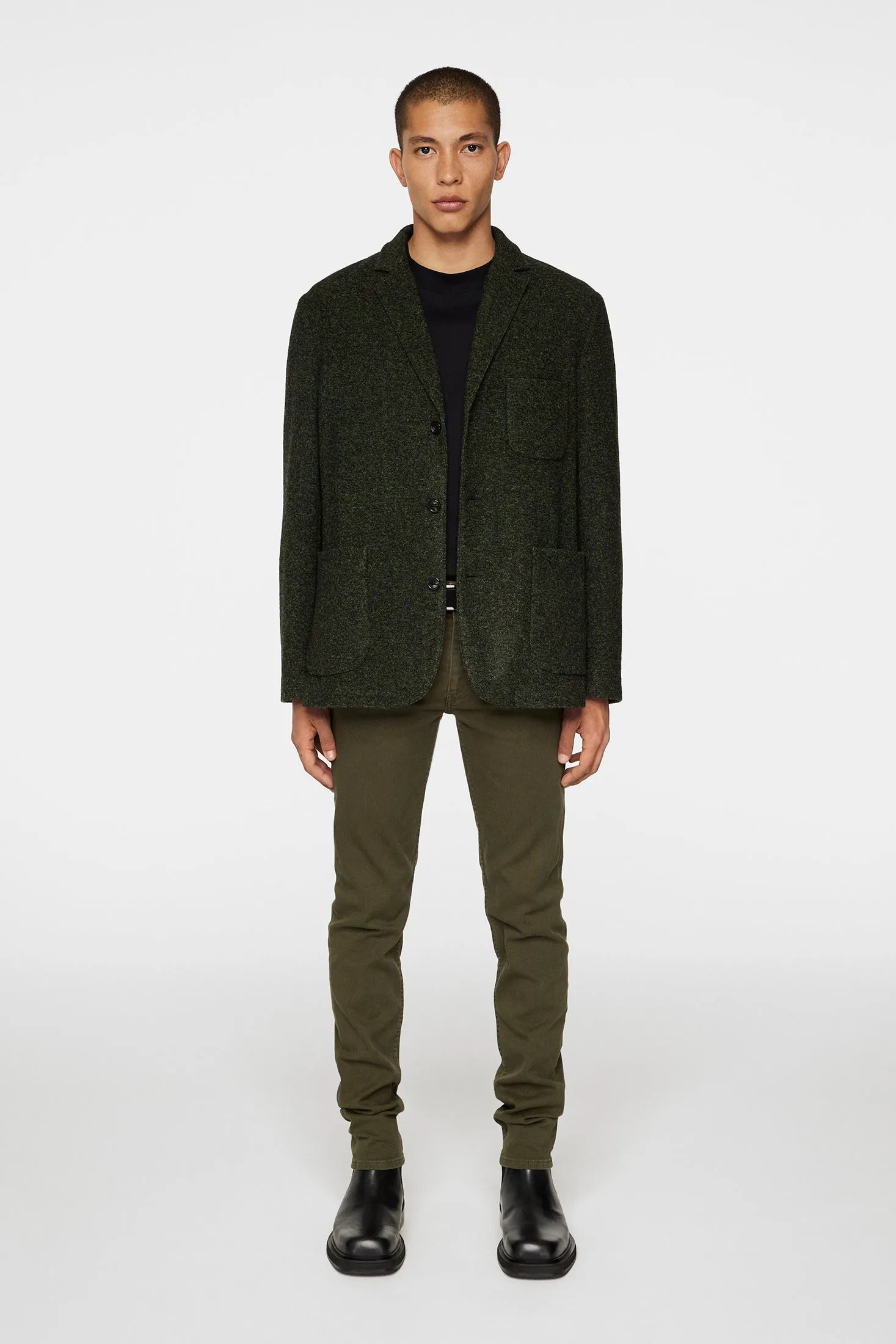 Carlton Cardigan Blazer Green