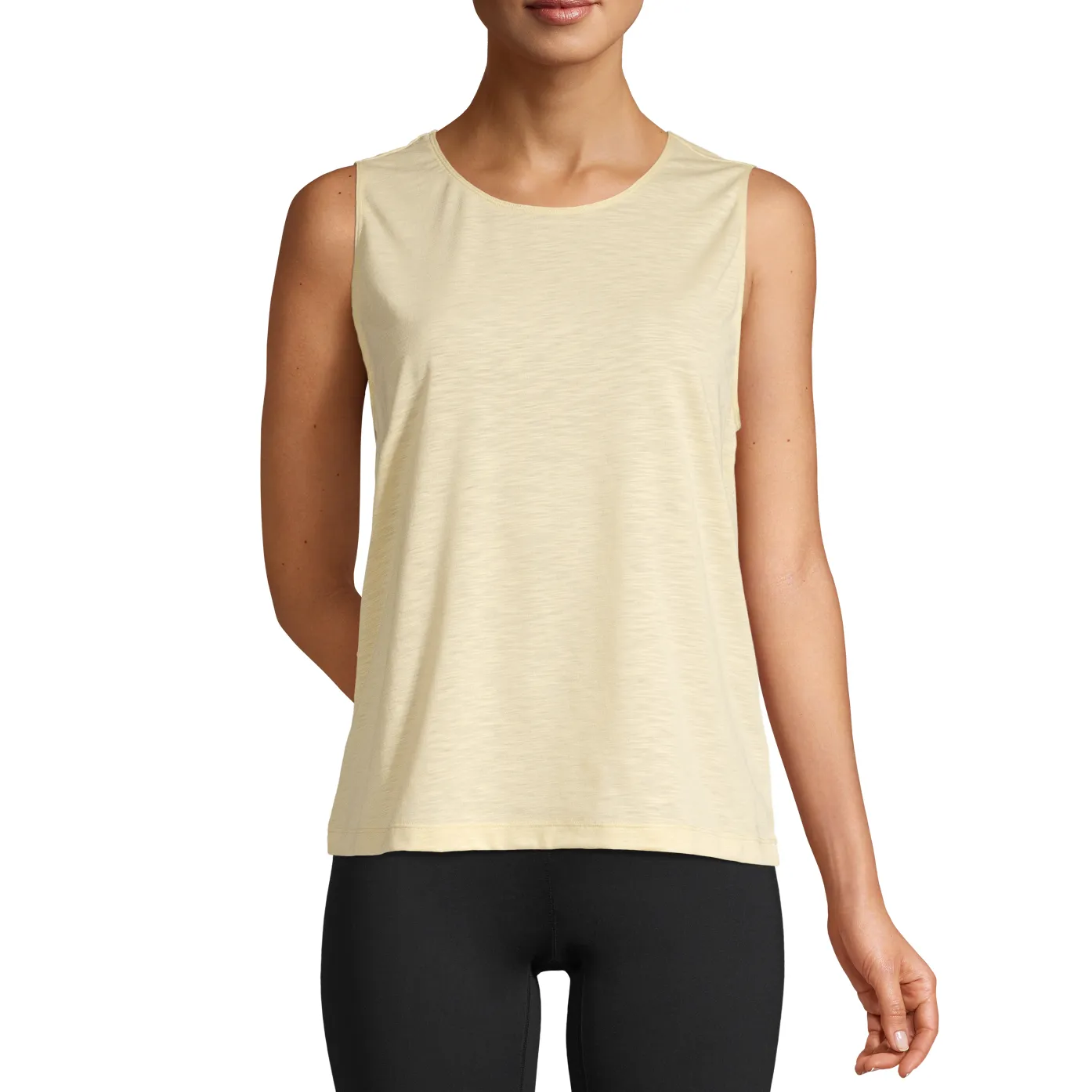 Casall Women&#x27;s Texture Tank Stockholm Yellow | Buy Casall Women&#x27;s Texture Tank Stockholm Yellow here | Outnorth