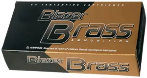 CCI 5204 Blazer 38 Special 125 GR FMJ Flat Nose 50 Bx/ 20 Cs
