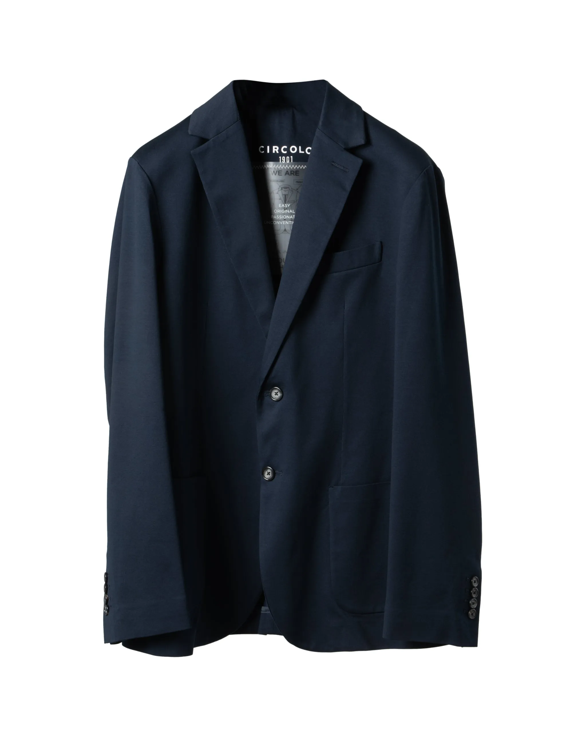 CIRCOLO 1901 | SCOTISCH YARN TRAVEL STRETCH BLAZER