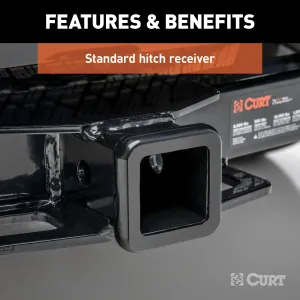 CURT 31021 2in. Front Receiver Hitch; Select Chevrolet Blazer; S10; GMC Jimmy; Sonoma