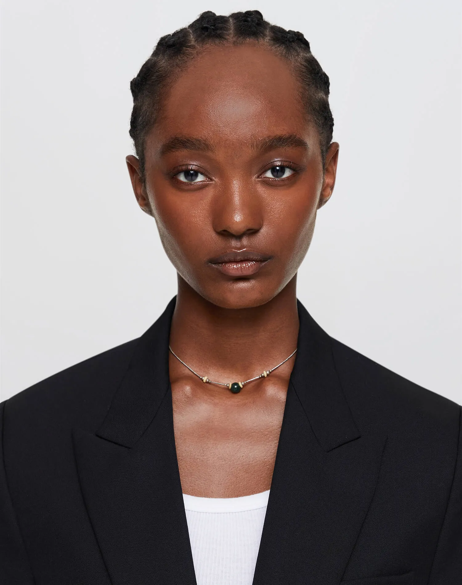 Cutoff Boyfriend Blazer - Black