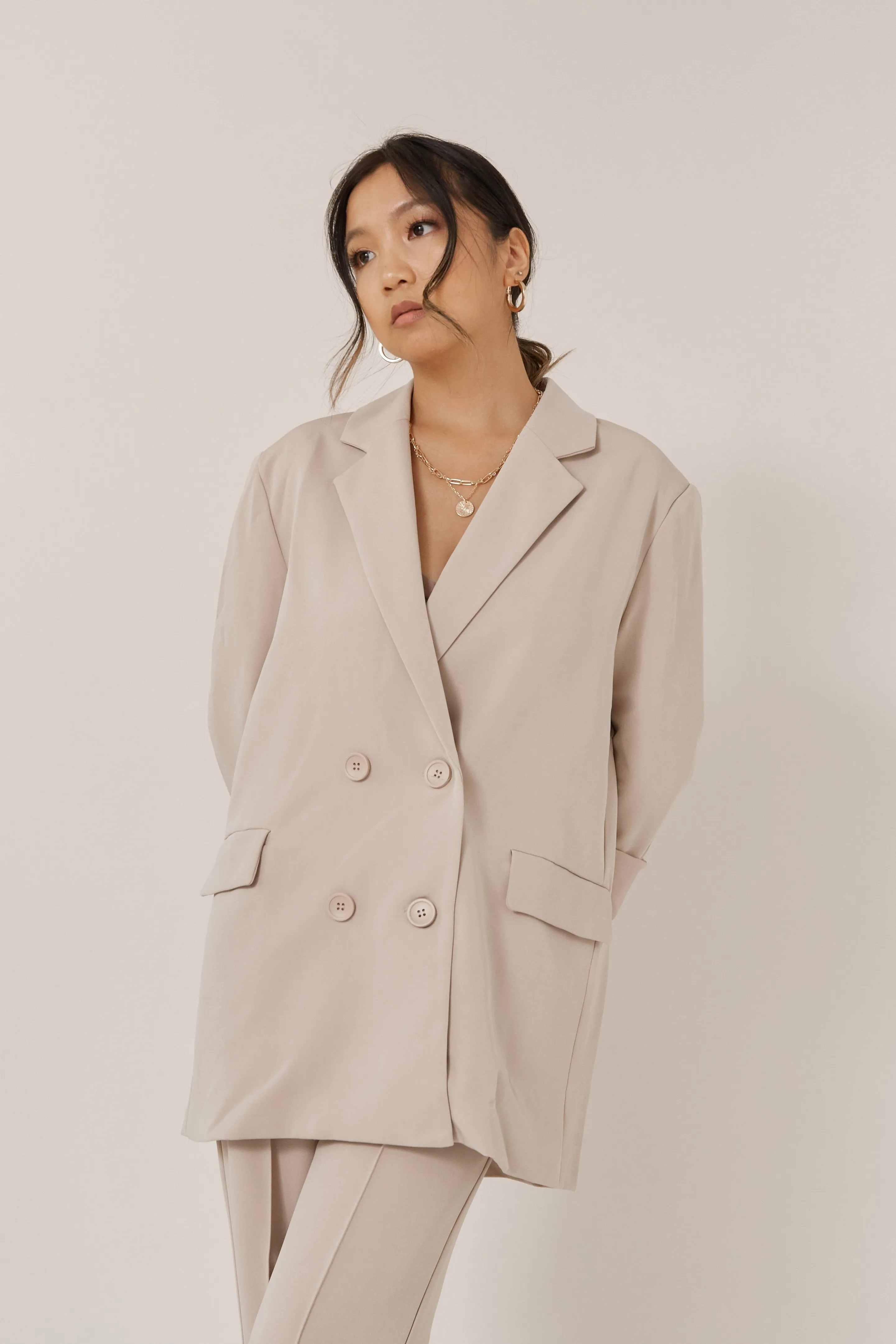 Downtown Blazer - Mocha