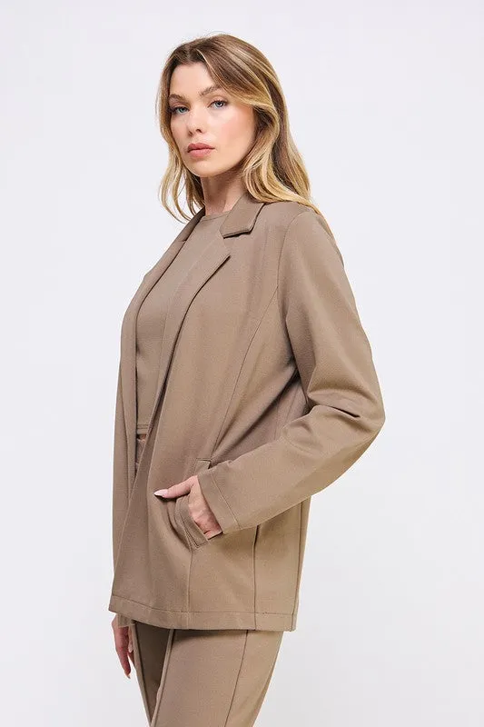 Easy Everyday Ponte Blazer