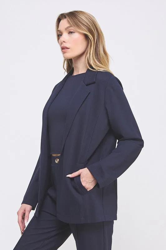Easy Everyday Ponte Blazer