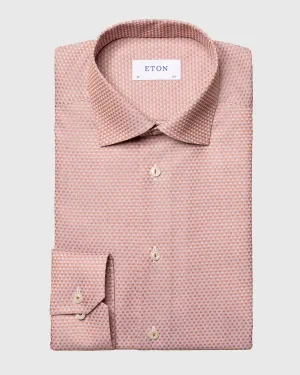 ETON 100002494 PEACH SLIM SC SHIRT