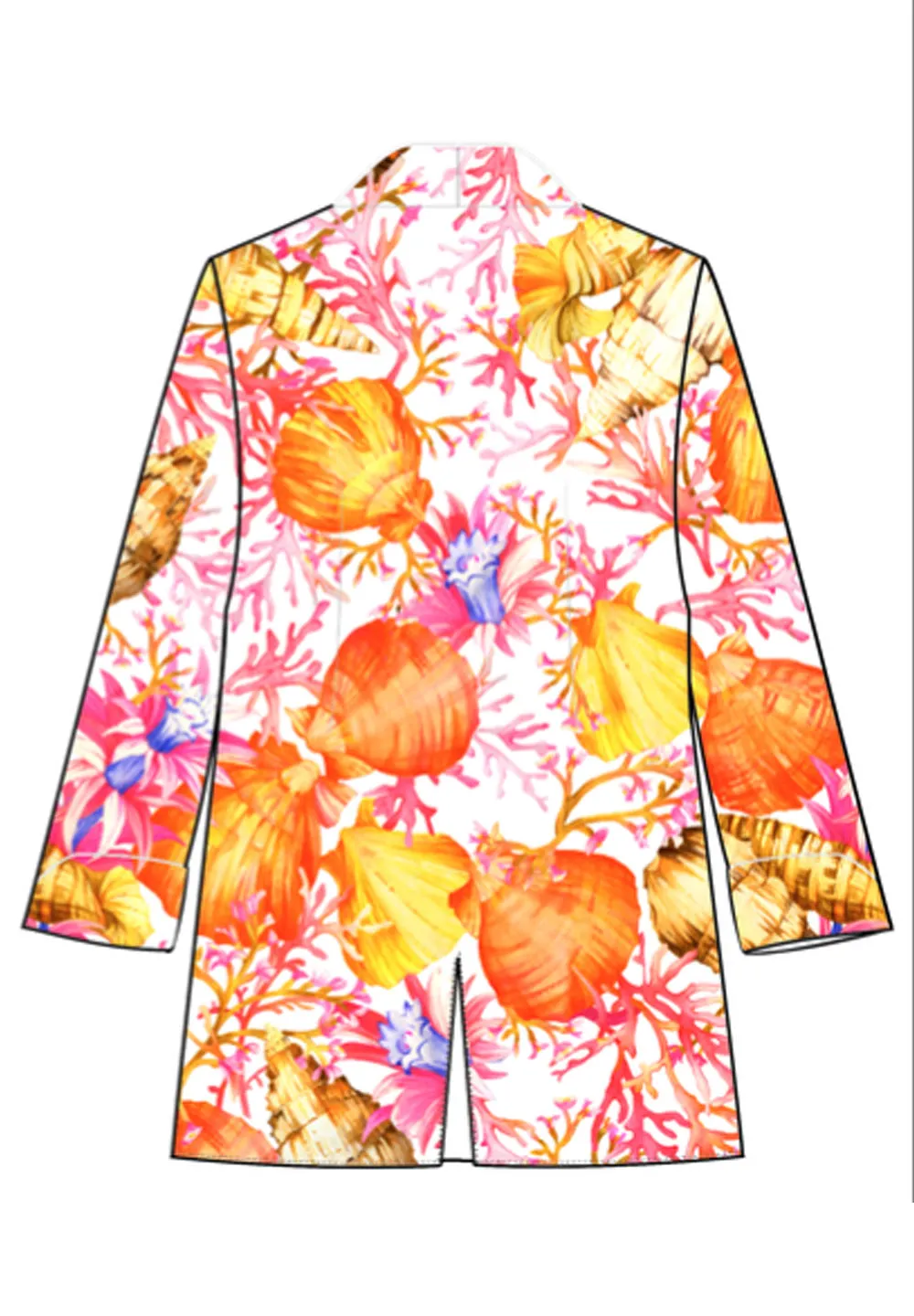 Euphoria – Magic Reef Blazer (Off-White)