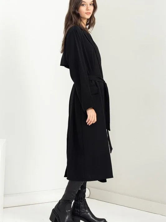 Fashion is Full of Dreams Long Trench Coat