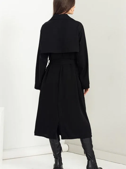 Fashion is Full of Dreams Long Trench Coat