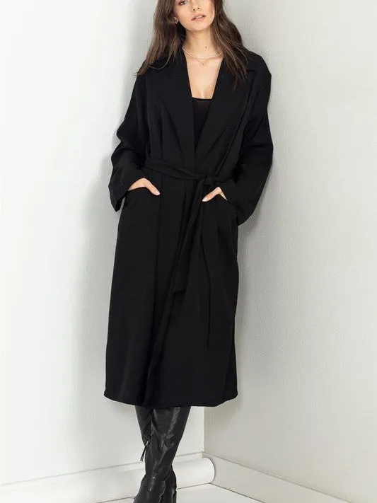 Fashion is Full of Dreams Long Trench Coat