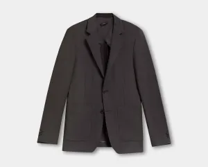Four Season Wool Travel Blazer - Downtown Grey