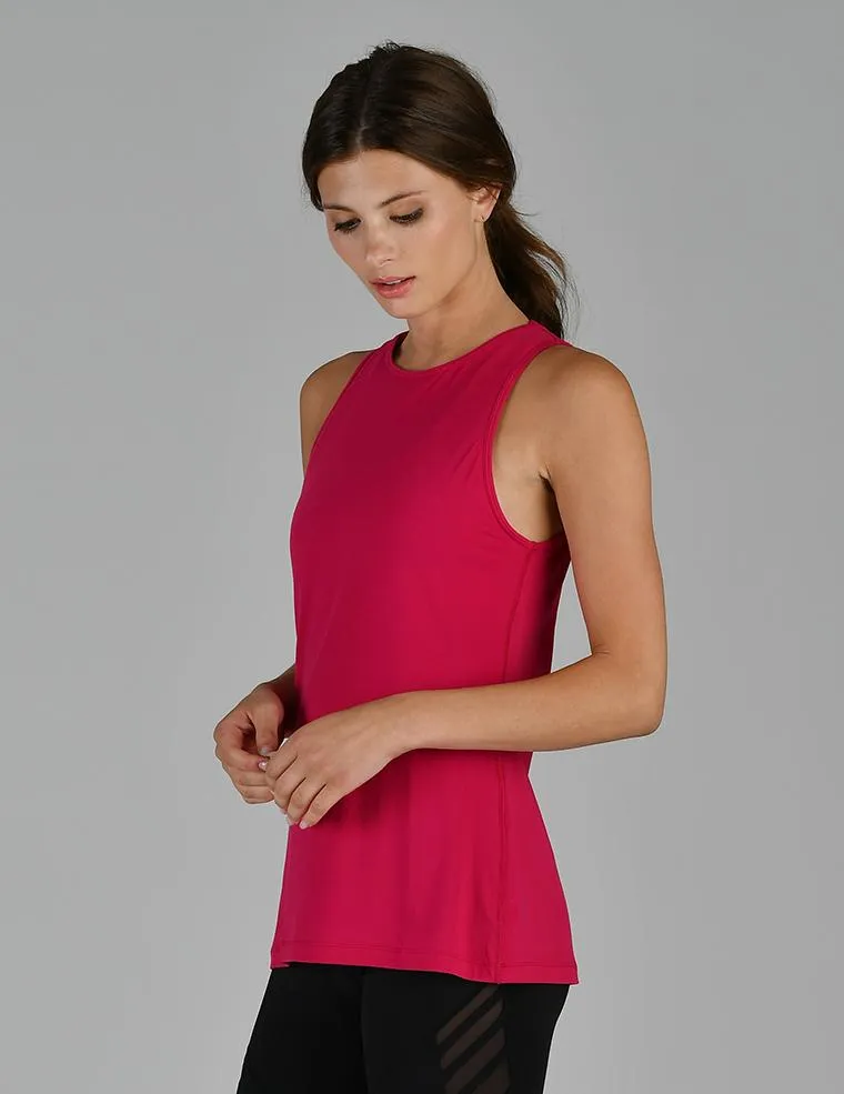 Glyder Moral Tank - Vivid Rose