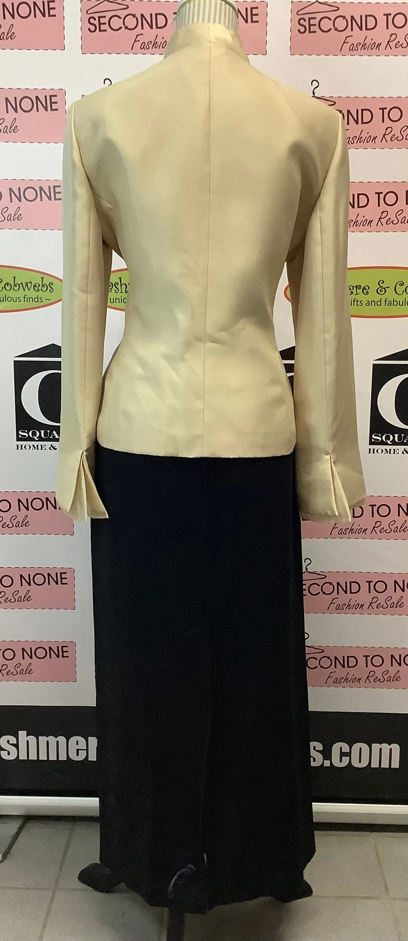 Golden Glimmer Blazer (Size 14)