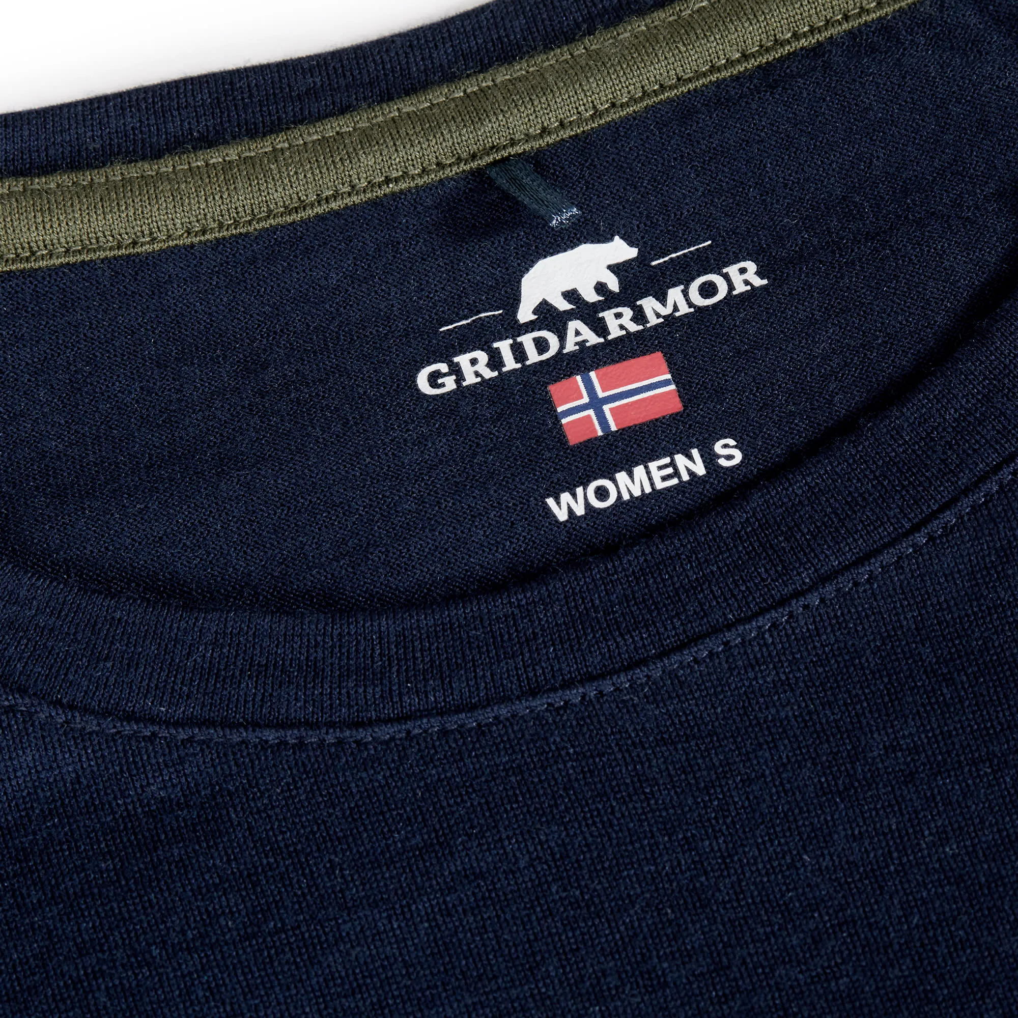 Gridarmor Women&#x27;s Larsnes Merino T-Shirt Navy Blazer | Buy Gridarmor Women&#x27;s Larsnes Merino T-Shirt Navy Blazer here | Outnorth